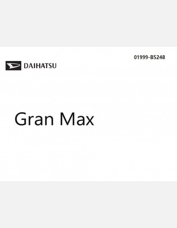 daihatsu gran max 2021 2022 2023 & 2024 owners manual